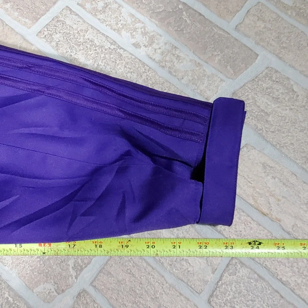 Adidas Mens‎ Elmira Soaring Eagles Purple Full Zip Fleece Lined Jacket 2XL